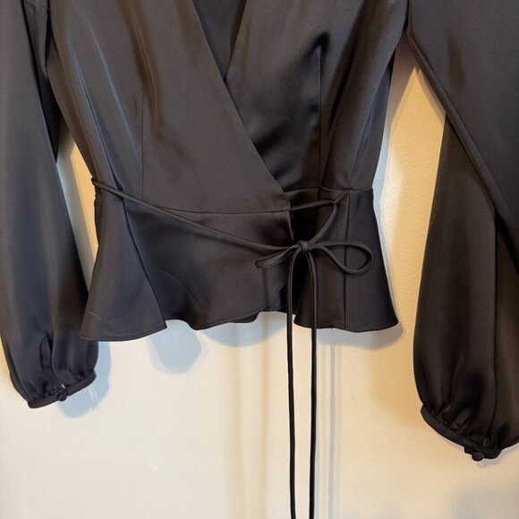 Gianni Bini Carrie Wrap Blouse - Size Small - Picture 4 of 5